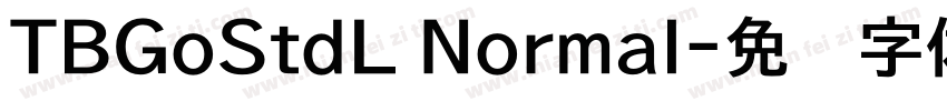 TBGoStdL Normal字体转换